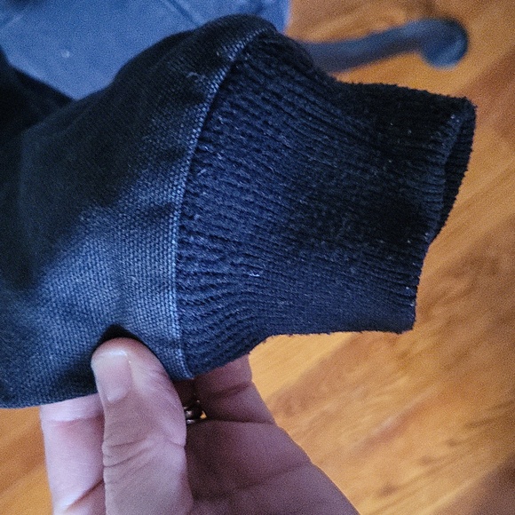 Carhartt Black Weathered Wildwood Jacket Size Medium - Picture 7 of 13